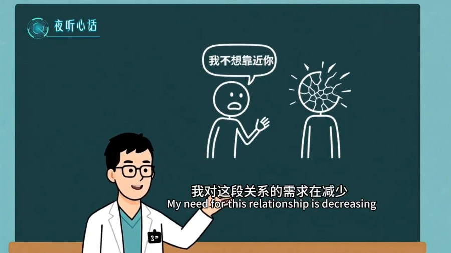终于明白为什么分手了。